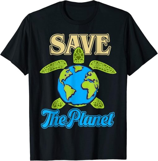 Environment Turtle Recycle Ocean T-Shirt